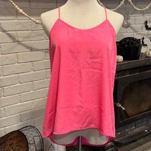 NOBO No Boundaries Racerback Tank Barbie Hot Pink | Size M (7-9)